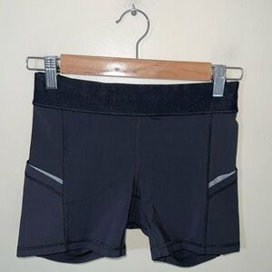 Lululemon Black Biker Athletic Shorts size 4